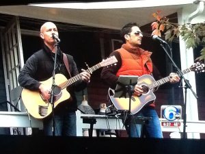 Overtones Acoustic Duo from Doylestown Live Saturday at Bishop Estate Vineyard and Winery