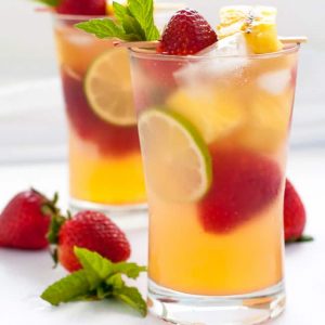 Strawberry Pineapple Sangria