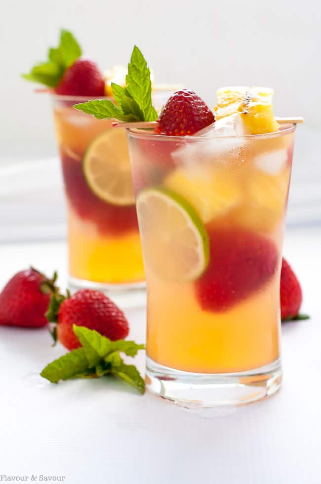 Strawberry Pineapple Sangria