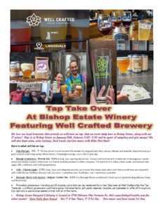 Tap Takeover with Well Crafted! 2024 April