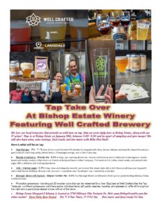 Tap Takeover with Well Crafted! 2025 May