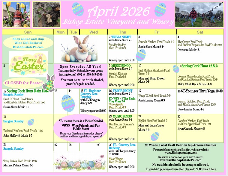 Events 2026 April
