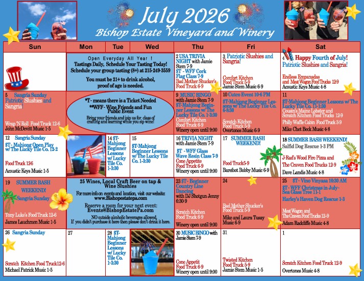 Events 2026 July