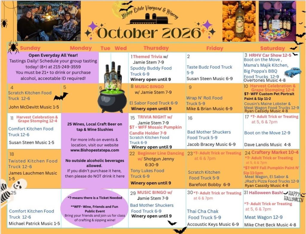 Events 2026 October